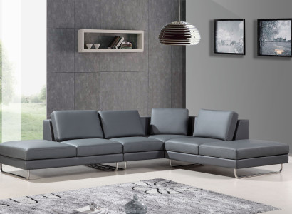 Ledersofa Design Polster Ecksofa Wohnlandschaft Eck Sofas Couchen