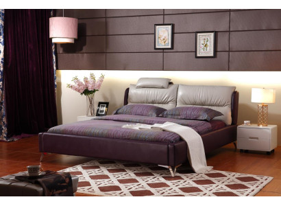 Modernes Luxus Design Bett XXL Betten Stil Dekor Hotel Doppel Leder 140 160