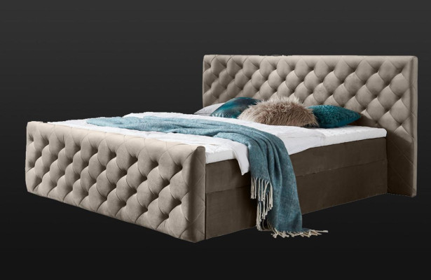 Chesterfield Samt Betten Doppelbett 160x200 Design Betten Hotel Einrichtung