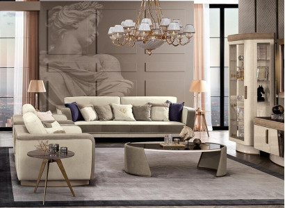 Sofagarnitur 3+1+1 Sitzer Set Design Sofas Polster Couchen Relax Modern Sofa neu