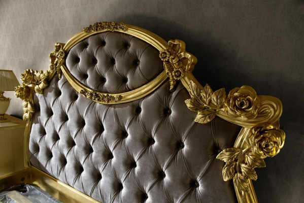 Bett Schlafzimmer Set Design Möbel Klassisch Luxus Betten Neu 2x Nachttisch 3tlg.