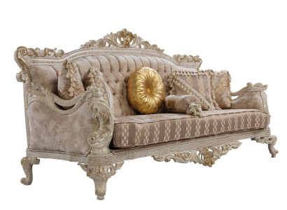 Chesterfield 3 Sitzer Designer Sofa Luxus Polster Sofas Couchen Stoff Textil Neu