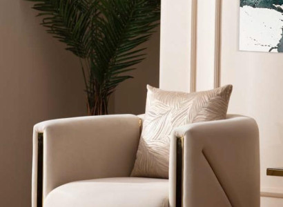 Sessel Polster Sitzer Design Couch Sessel Relax Lounge Stoff Luxus Wohnzimmer