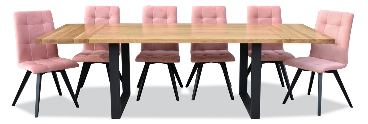Esstisch 6x Stühle Klassische Esszimmer Garnitur 7tlg.Set Rechteckig Tisch Stuhl