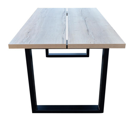 Tisch Designer Konferenztisch Holztisch Meeting Tische Esszimmer Esstische Neu