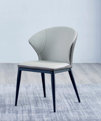 Weiße Polsterstühle Designer Textil Einsitzer Esszimmer Edle Holzstühle