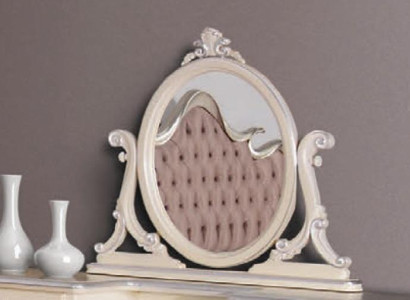 Runder Spiegel Klassisches Design Wandspiegel Runder Spieglein Weiß Italien Neu