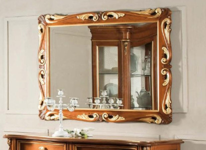 Wand Klassisches Design Spiegel Italienische Möbel Wandspiegel Holzspiegel