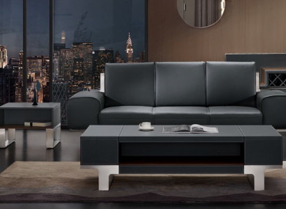 Sofa Ledersofa Polster Sitz 3er Lounge Club Sofas Couchen Leder Dreisitzer Neu