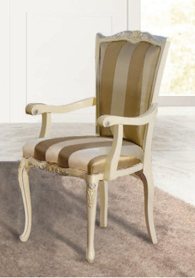 Stuhl Klassischer Design 1 Sitzer Lehnstuhl Holz Stühle Italienische Möbel Neu