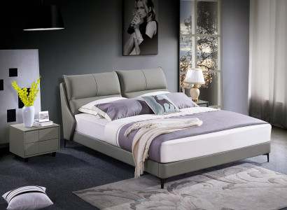 Luxus Schlafzimmer Möbel Bett 2x Nachttisch Set Betten Hotel Möbel 3tlg. Polster