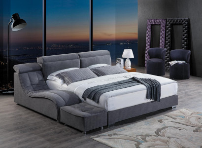 Designer Bett Textil Hotel Betten Doppel Schlafzimmer Luxus 180x200 Bettgestell