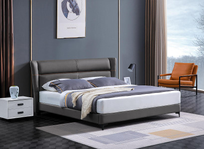 Luxus Bett Lederbett Polsterbett Bettkasten Doppel Schlafzimmer Ehebett Betten