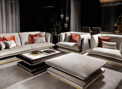 Sofagarnitur 311 Sitzer Sofa Couch Polster Garnitur Couchen Sofas arredoclassic