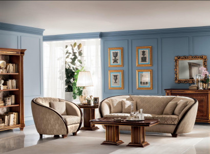 Luxus Klasse 3+1 Italienische Sofagarnitur Möbel Couch Sofa Neu arredoclassic™