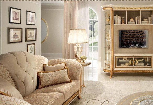 Schrank Medienschrank Barock Rokoko Jugendstil antik Designer Möbel