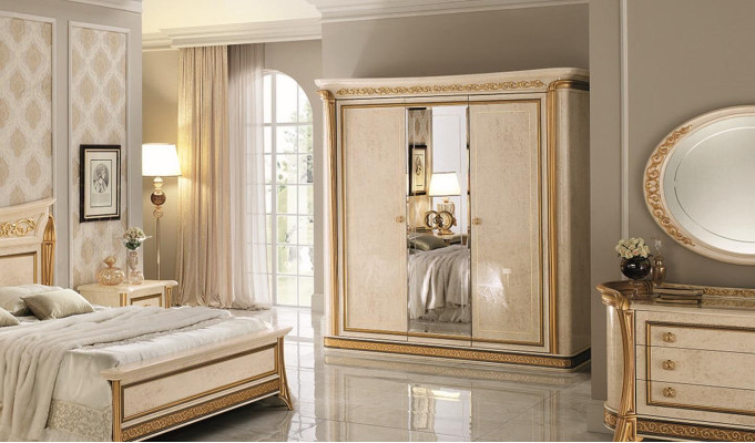 Schränke Schrank Schrankwand Kleiderschrank Schlafzimmer Möbel arredoclassic