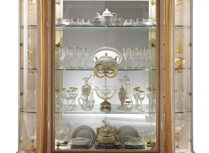 Vitrine Schrank Vitrinen Wohnzimmer Schränke Schau Design Italienische Möbel Neu