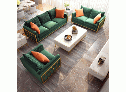 Sofa Leder Couch Polster Sitz 3+2+1 Sitzer Garnitur Design Couchen Sofas