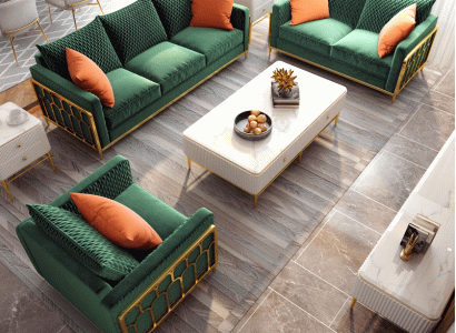 Sofa Leder Couch Polster Sitz 3+2+1 Sitzer Garnitur Design Couchen Sofas