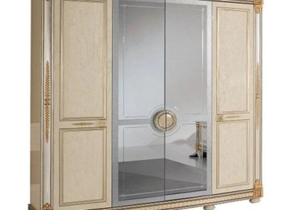 Luxus Kleider Schrank Kleiderschränke Hochglanz Möbel Designer Wohnen Holz Neu