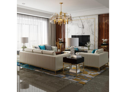 Sofagarnitur 3+2+1 Sitzer Set Couchen Design Sofa Polster Modern Couch