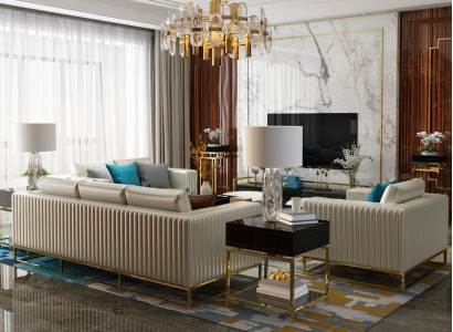 Sofagarnitur 3+2+1 Sitzer Set Couchen Design Sofa Polster Modern Couch