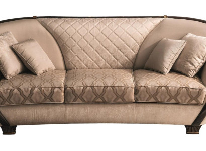 Sofa Couch Polster 3 Sitzer Textil Sofas Couchen Sitz Garnituren Design Club
