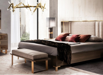 Luxus Schlafzimmer Sets Bett 2x Nachttisch Klassischer Design Betten Möbel 3tlg