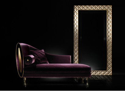 Chaiselongue Liege Relax Sofa Sessel Klassisch Barock Rokoko Jungendstil