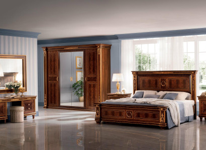 Klassisches Designer Holz Bett Luxus Betten Edles Barock Rokoko Ehe