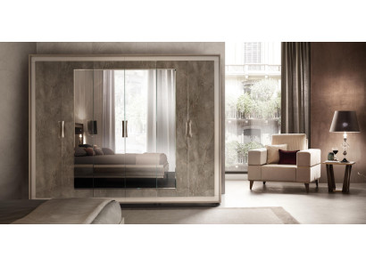 Luxus Kleider Schrank Designer Kleiderschränke Schrank 6 türiger arredoclassic