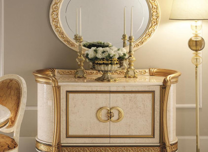 arredoclassic™ Kommode Spiegel Anrichte XXL Sideboard Lowboard Holz