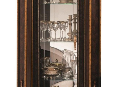 Vitrine Schrank Klassische Vitrinen Wohnzimmer Schränke Deko Anrichte Neu