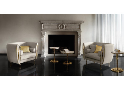 Sessel Fernsehsessel Couch Barock Rokoko Jugendstil Designer Deko Möbel