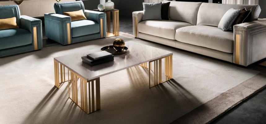 Kaffeetisch Couchtisch Tisch Beistelltisch Wohnzimmertisch Sofa arredoclassic