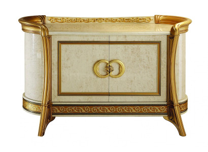 Kommode Design Holz Kommoden Schrank Luxus Sideboard Lowboard Anrichte Beige