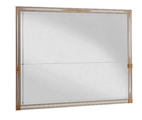 Spiegel Holzrahmen Wandspiegel Klassischer Designer Wand Möbel arredoclassic