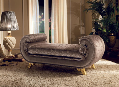 Chaiselongues Liege Luxus Sofa Sessel Klassisch Barock Rokoko Jungendstil