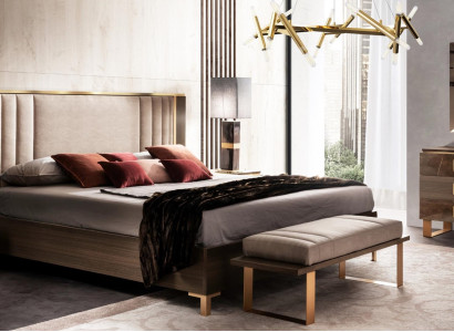 Bett Polster Design Doppel Betten Hotel Schlaf Zimmer 180x200cm arredoclassic