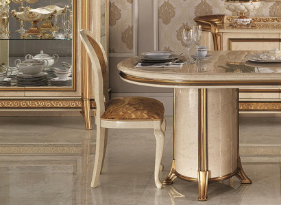 Sessel Stuhl 1x Esszimmer Lounge Polsterstuhl arredoclassic Fernseh Lehnstuhl