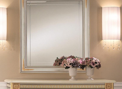 Spiegel Wandspiegel Flurspiegel Bad Flur Holz Dekoration Wand Spieglein Möbel