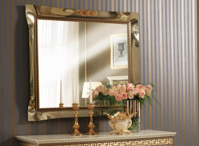 Spiegel Wandspiegel Barock Rokoko Dielen Wohnzimmer Bad Holz Glas Design