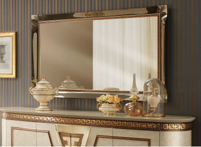 Spiegel Wandspiegel Flurspiegel Bad Flur Holz Wand Dekoration Spieglein Barock