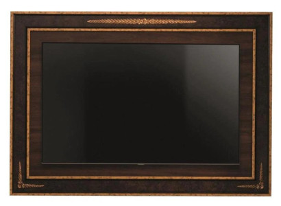 tv Wand Paneel Verkleidung Holz Barock Luxus rtv Wohnzimmerwand Fernseh Möbel