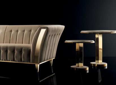 Runder Beistelltisch Tisch Couchtisch Sofa Wohnzimmer Design Tische Rund Möbel