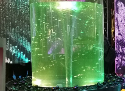 Wirbel Tornado Blase Brunnen Teich Wasserspiel Tornado Outdoor Laden