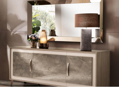 arredoclassic Kommode Anrichte Side Low Board Schrank Wohn Zimmer Regal Luxus