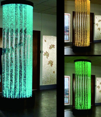 Wasser säule xxl 110x200cm big Wasserwand Säulen Wand Trennwand