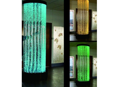 Wasser säule xxl 110x200cm big Wasserwand Säulen Wand Trennwand